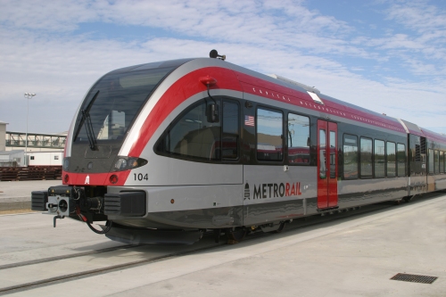 Stadler DMU used for Austin's Capital Metro